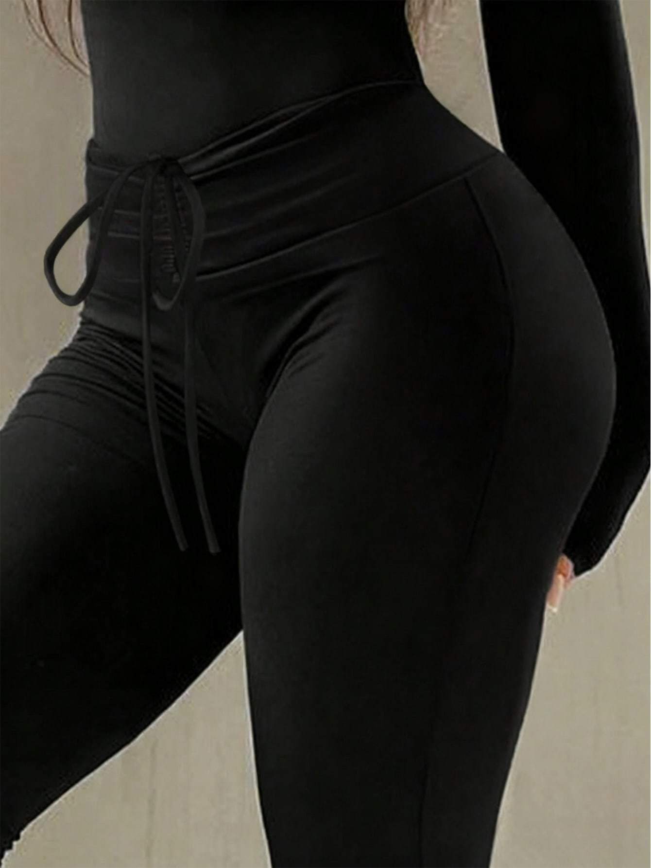 Pantalones acampanados ajustados para mujer, casuales y cómodos, adecuados para el uso diario en casa, adecuados para la temporada de graduación y el Día de la Independencia.