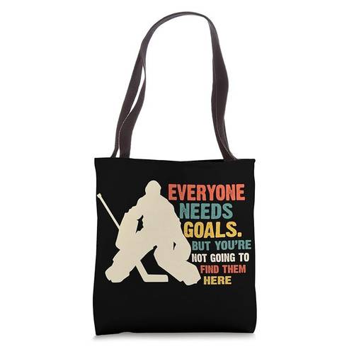 vintage everyone needs goals ice tote bag