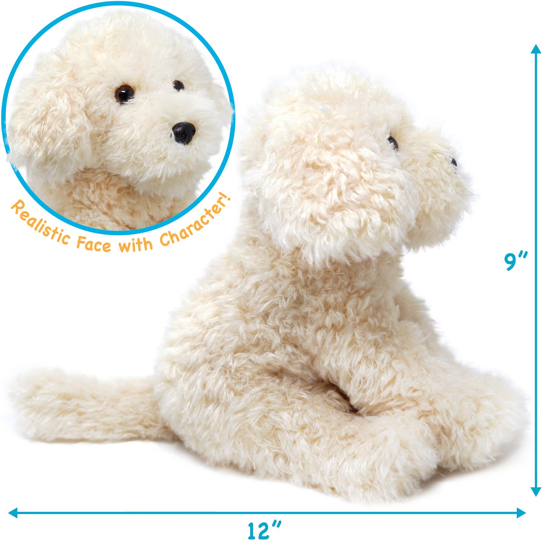 Luka The Labradoodle - 12 Inch Stuffed Animal Plush - By Viahart