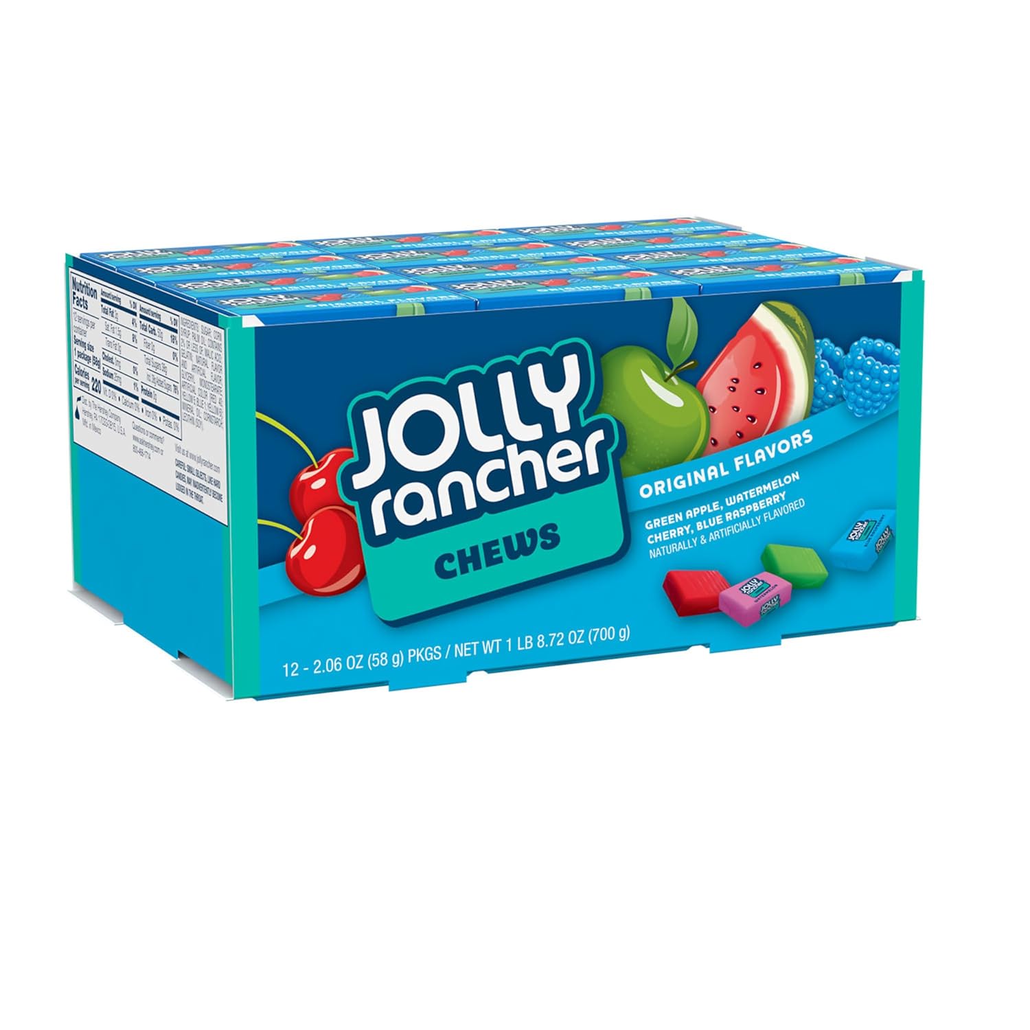 TEMU Jolly Rancher Fruit Chews 12 Ct
