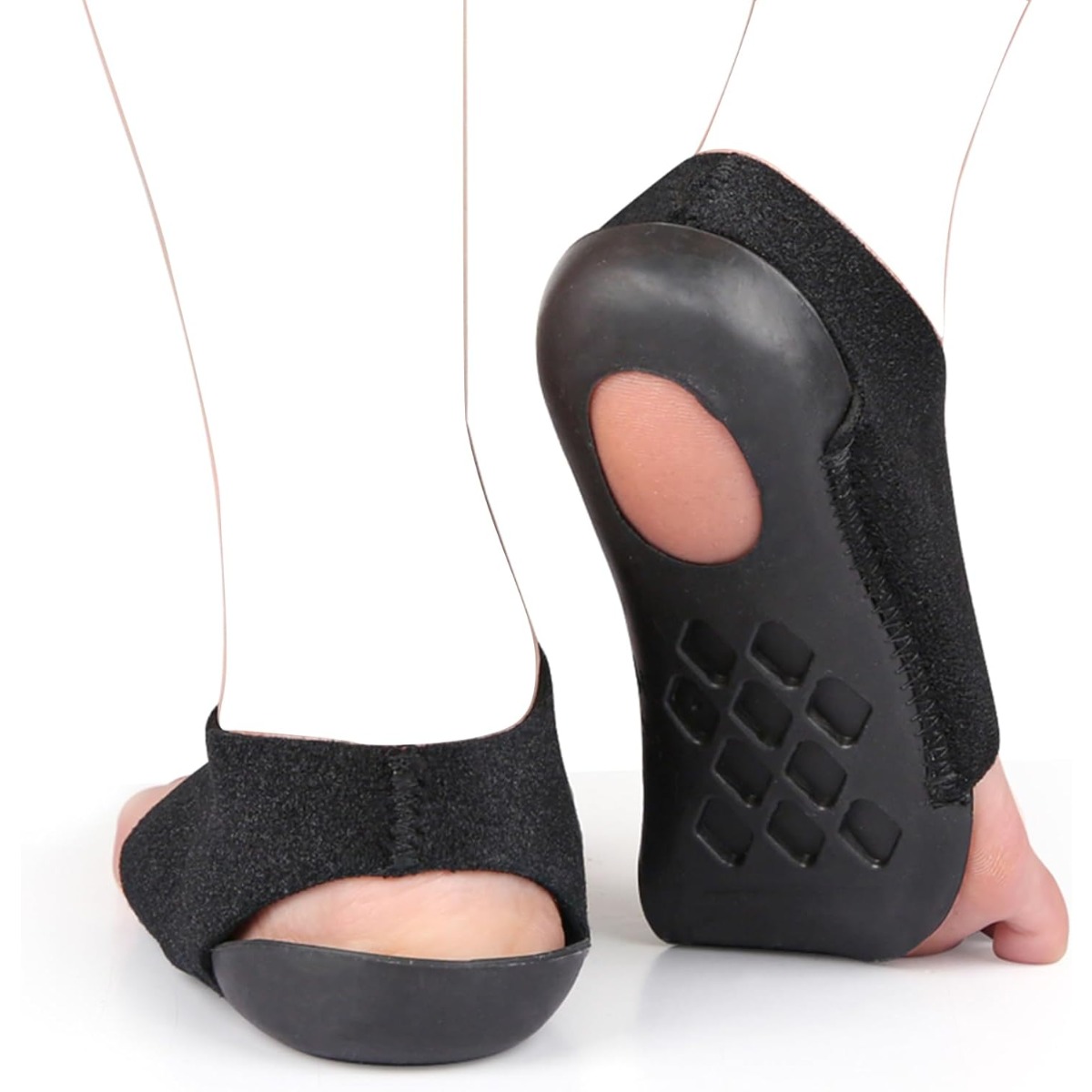 Arch Support Insert Length Shoe Insoles for Women Men,Plantar Fasciitis Relief Heel Cups, Orthotic Shoe Inserts for Flat Feet,Over-Pronation,Heel Pain Relief,Improve Balance