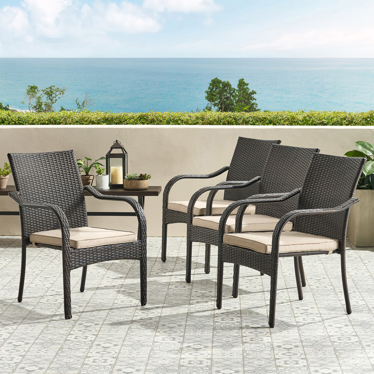 Dining Chairs wicker Outdoor Dining Chairs Patio - Temu