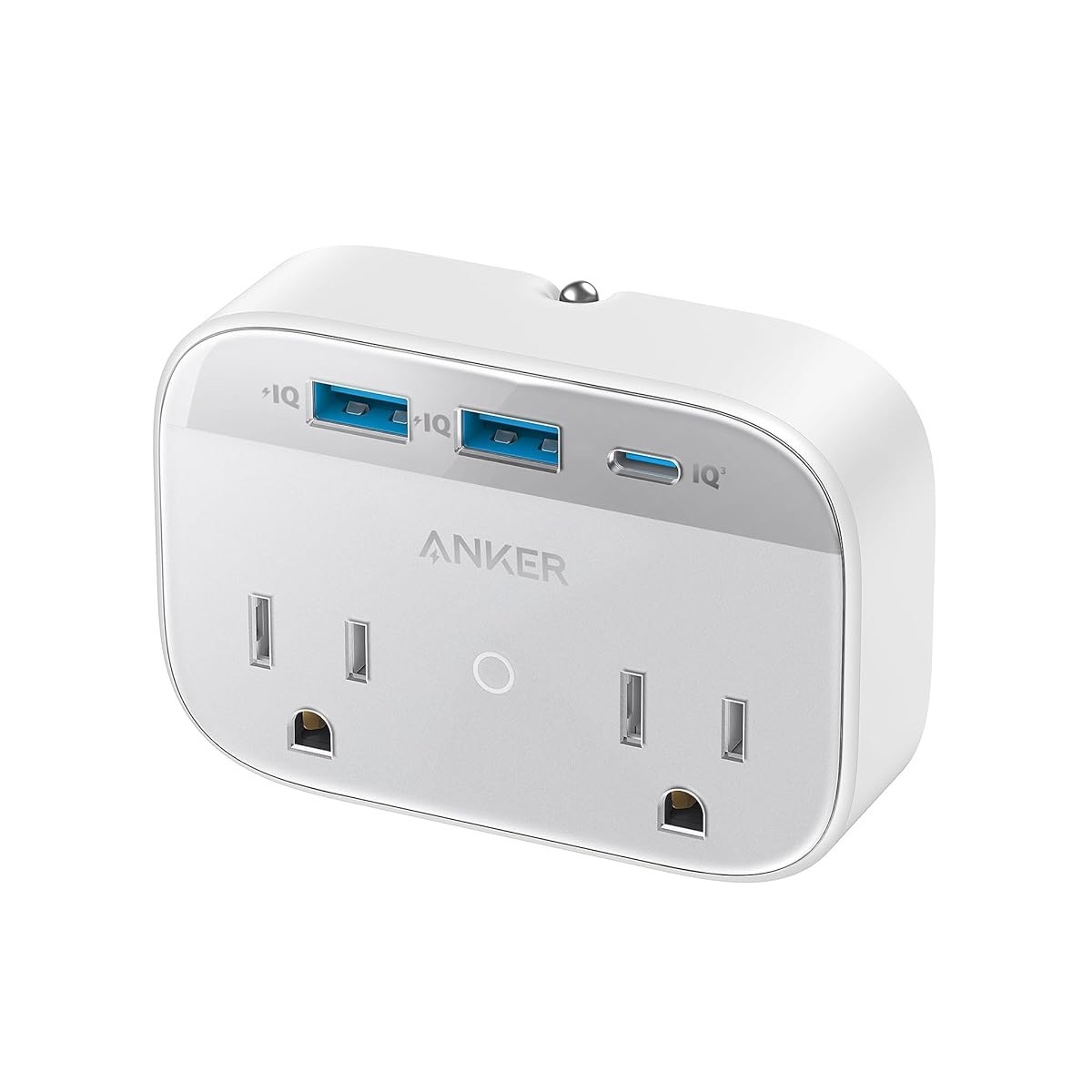 

Anker Extender With Foldable Plug, 5 Multi-plug Outlet, High-speed 30w Usb C Power Delivery, Compatible With Iphone 15/15 Plus/15 Pro/15 Pro Max,compact For Travel, Home, Tuv Listed