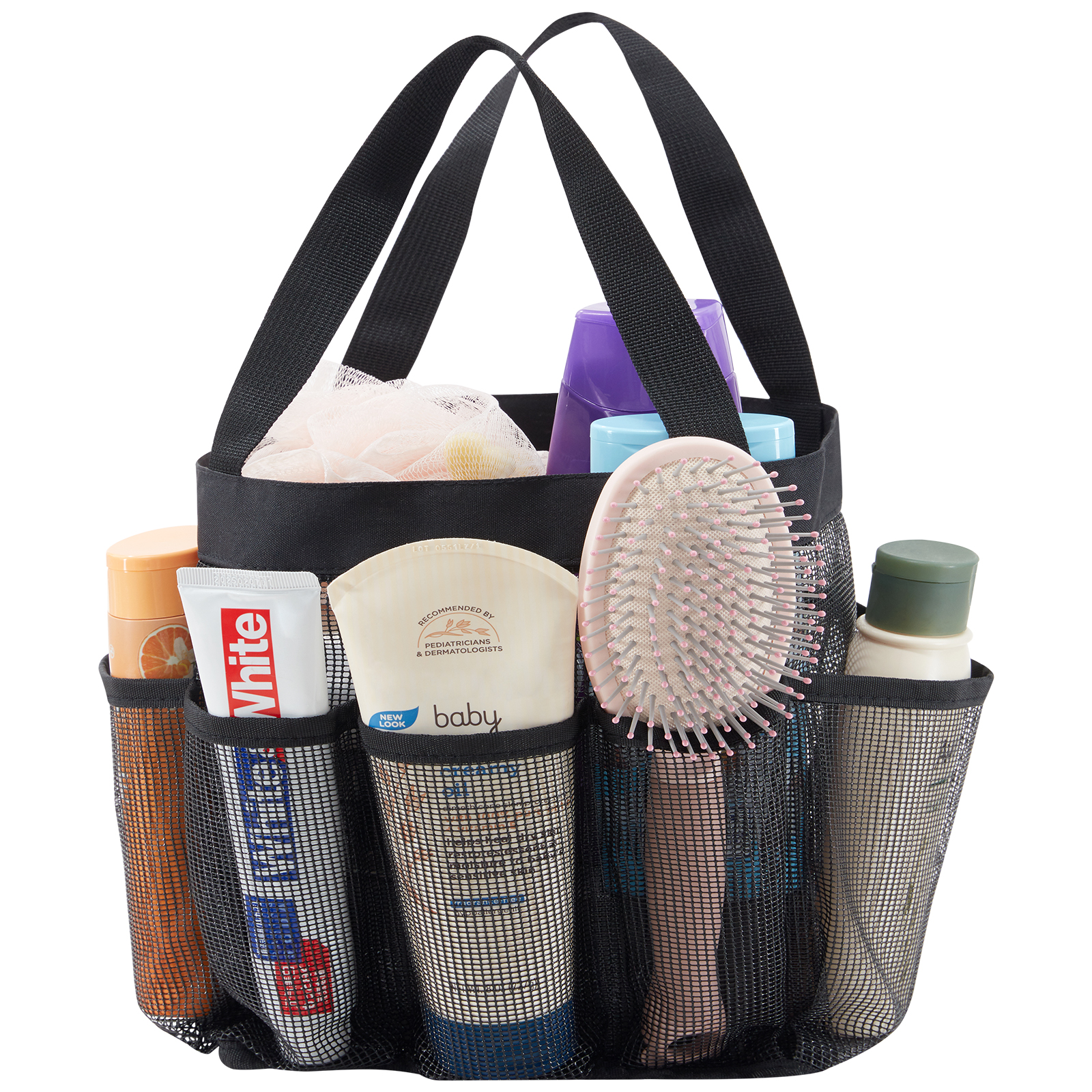 

Mesh Shower Caddy Freestanding Portable Shower Tote Bag For College Dorm, Bathroom, Gym, Travel, Quick Dry Hanging Shower Organizer For Toiletry Essentials, Medium