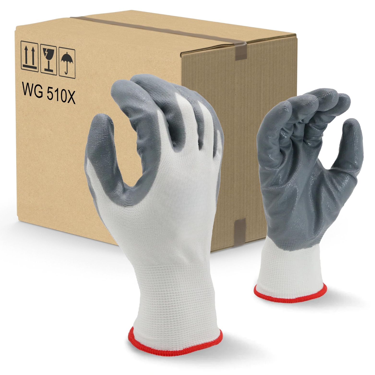 

Extreme Grip Lightweight Nitrile Coated Construction & Mechanics Safety Work Gloves