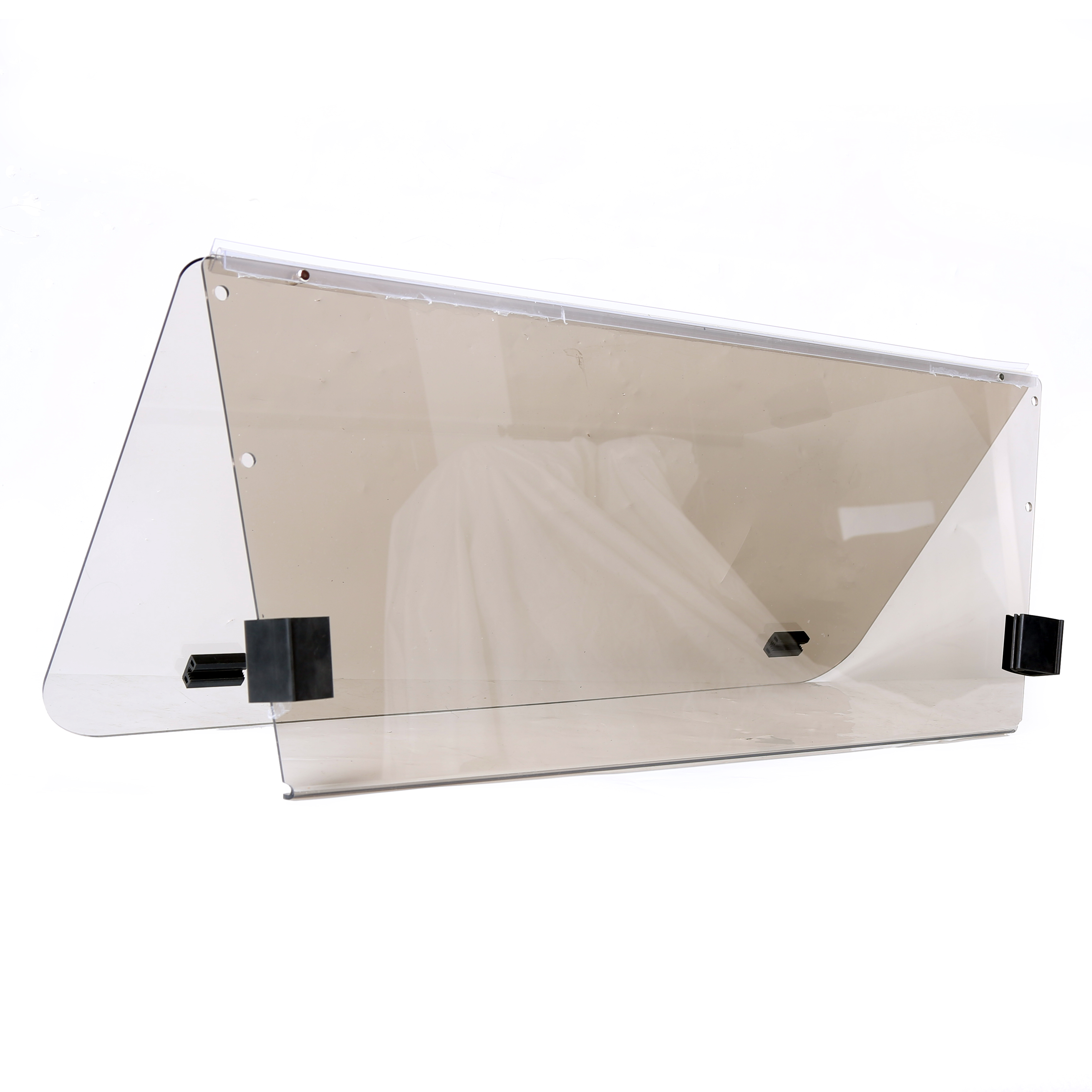 

Tinted Windshield Compatible With 2000.5 To Current Cart Smoke Style Windshield Approximate Dimensions 40"w X 20.1"h Fold Down