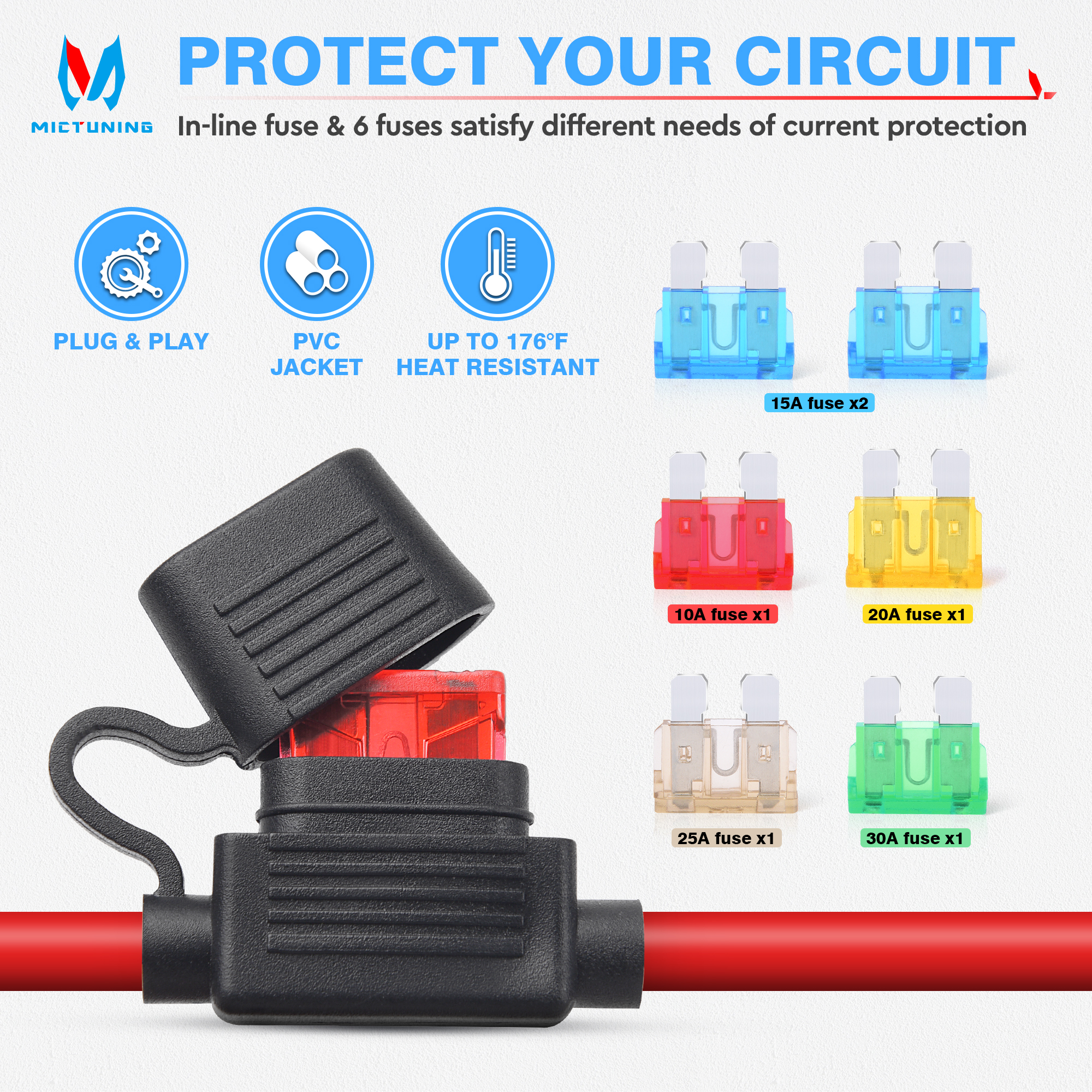 10awg Power Sae Socket Port Sae Cord Temu