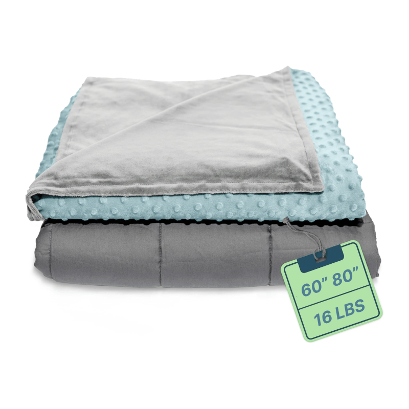 Weighted Blanket Adults Queen Size 16 Lbs Soft Heavy Blanket Temu