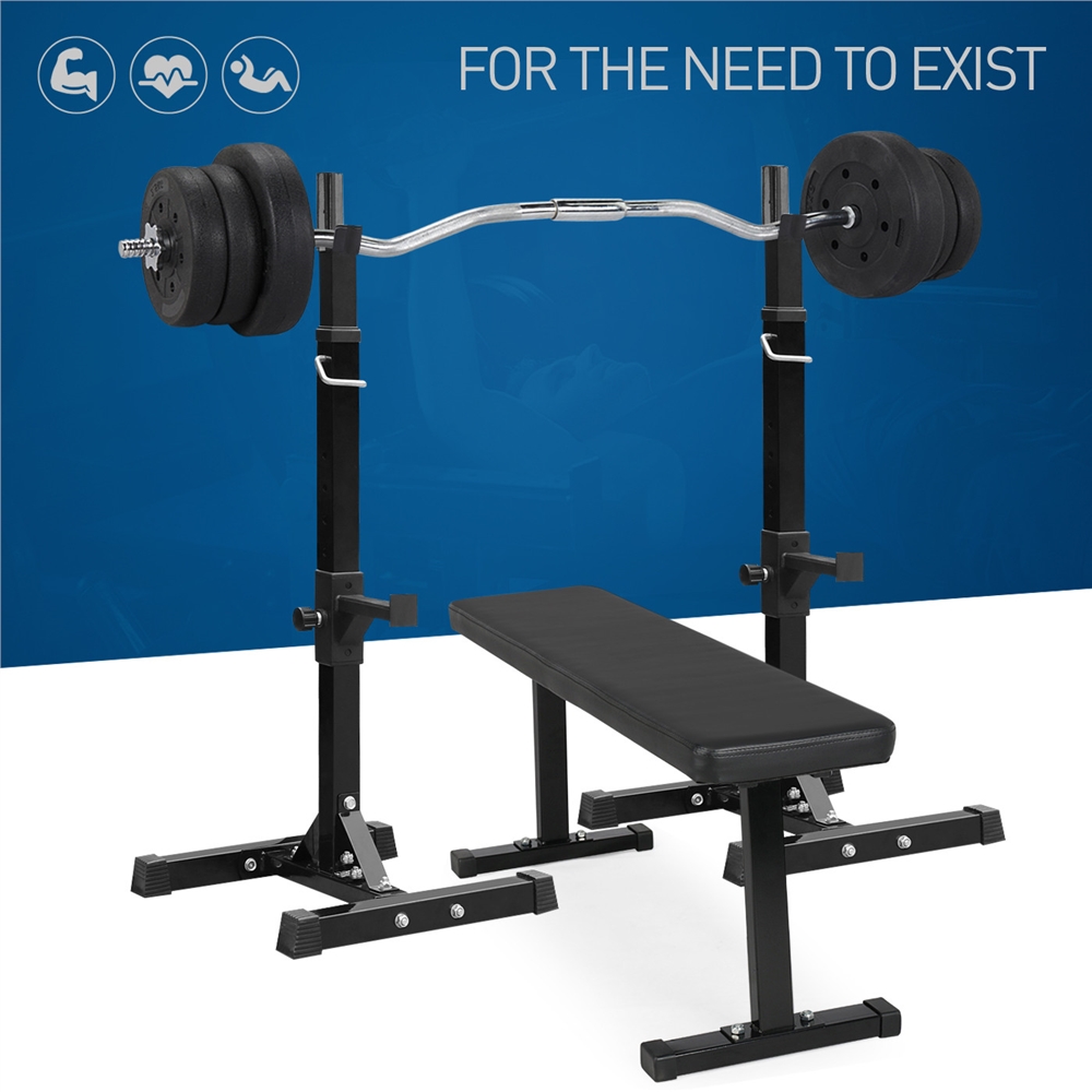 

Barbell Dumbbell Weight Set, With 6 Plates, 4in Bar And Of Star Lock Collars, For Gym Lifting Exercise