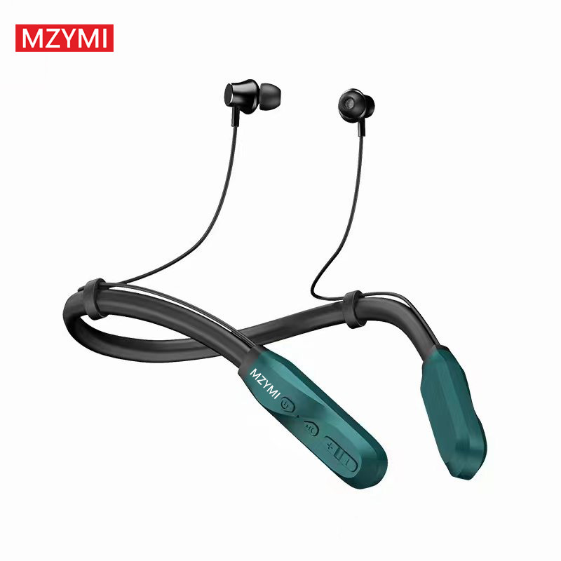 

Neckband Wireless Headphones, 200h Extra Long Wireless Stereo Neckband Earbuds With Microphone, Armature Drivers In Ear Headset For Sports/workout