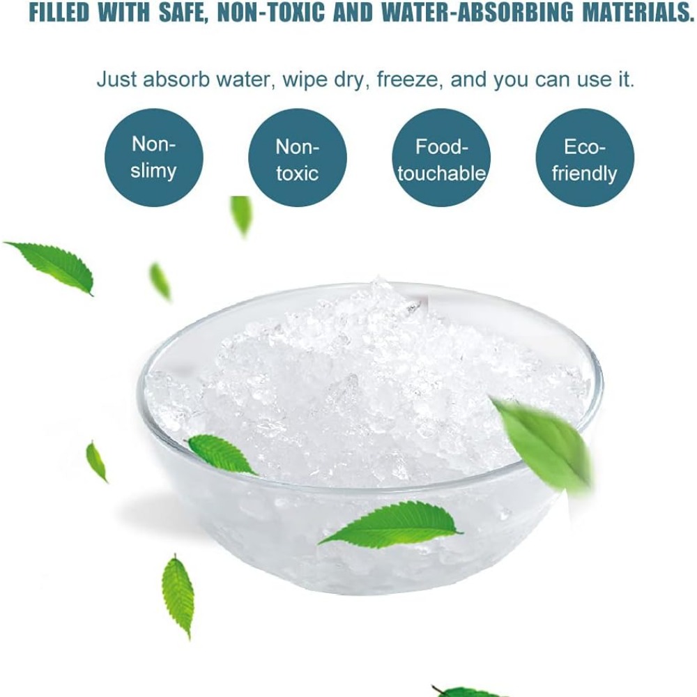 Ice Packs For Cooler And Shipping, Long Dry Ice Packs For Shipping Food