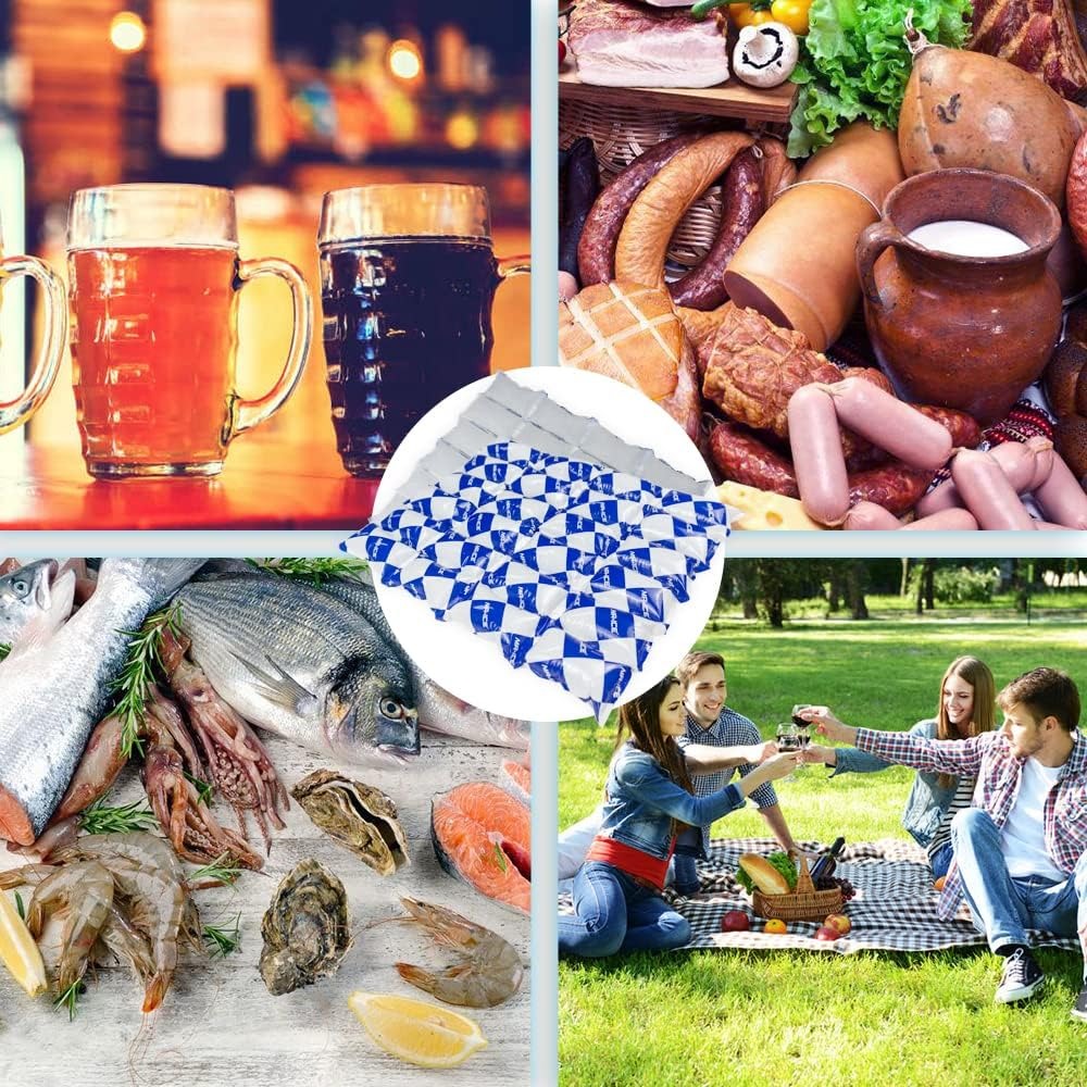 Ice Packs For Cooler And Shipping, Long Dry Ice Packs For Shipping Food