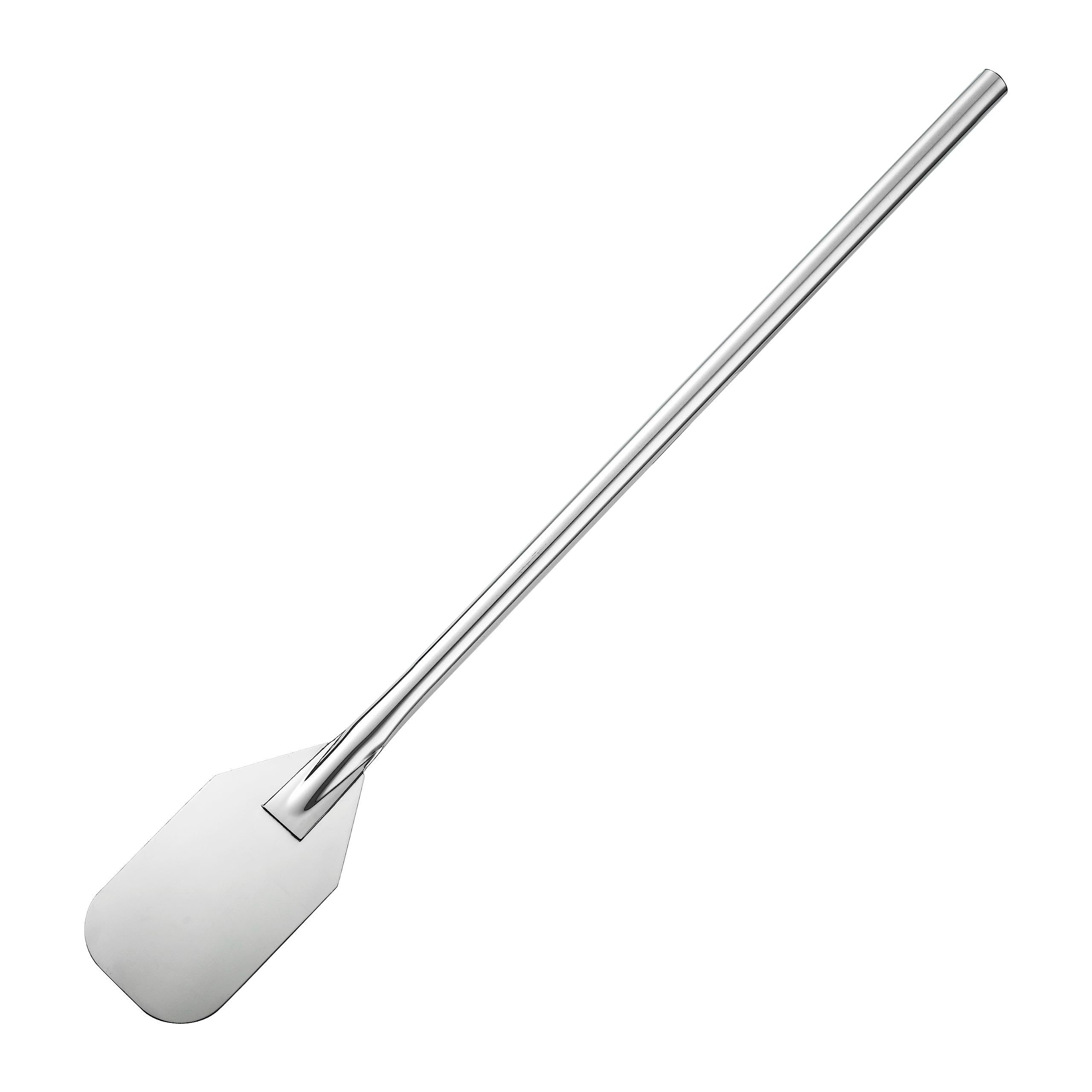 TEMU Vivicreate Extra Long Stainless Steel Spatula Large Paddle Spoon For Cooking Mixing Brewing In Big Stock Pots - Kitchen Heavy Duty Utensils, Long- Flat Stir Paddles