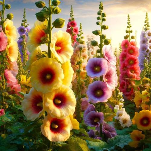 66pcs garden mixed old barnyard ornamental hummingbird lovers repeat bloomers great addition to the garden