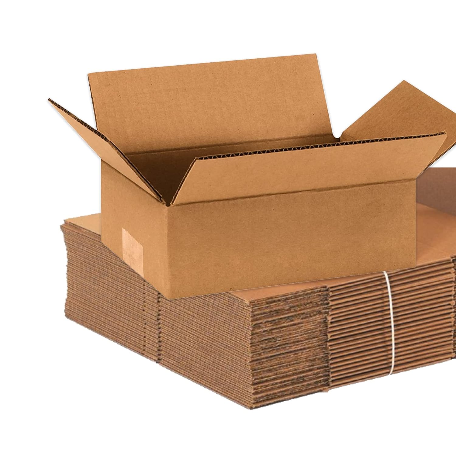 

Corrugated Cardboard Boxes 9" X 6" X 2" Strong, Lightweight - Packaging & Shipping