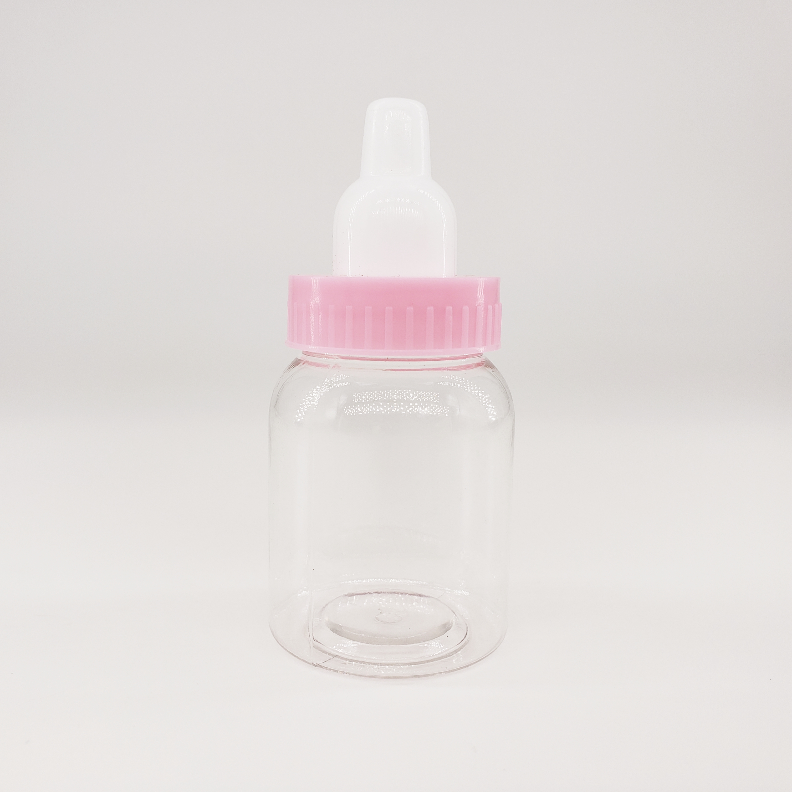 

Pink Mini Bottle Fillable Newborn Birthday Party Décor Favor Gift