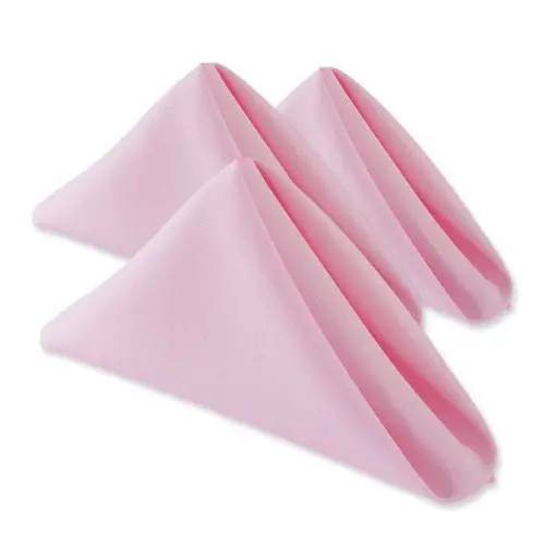 24 packs cloth napkins 17 x 17 polyester dinner napkins with hemmed edges washable napkins great uses for weddings dinners and parties