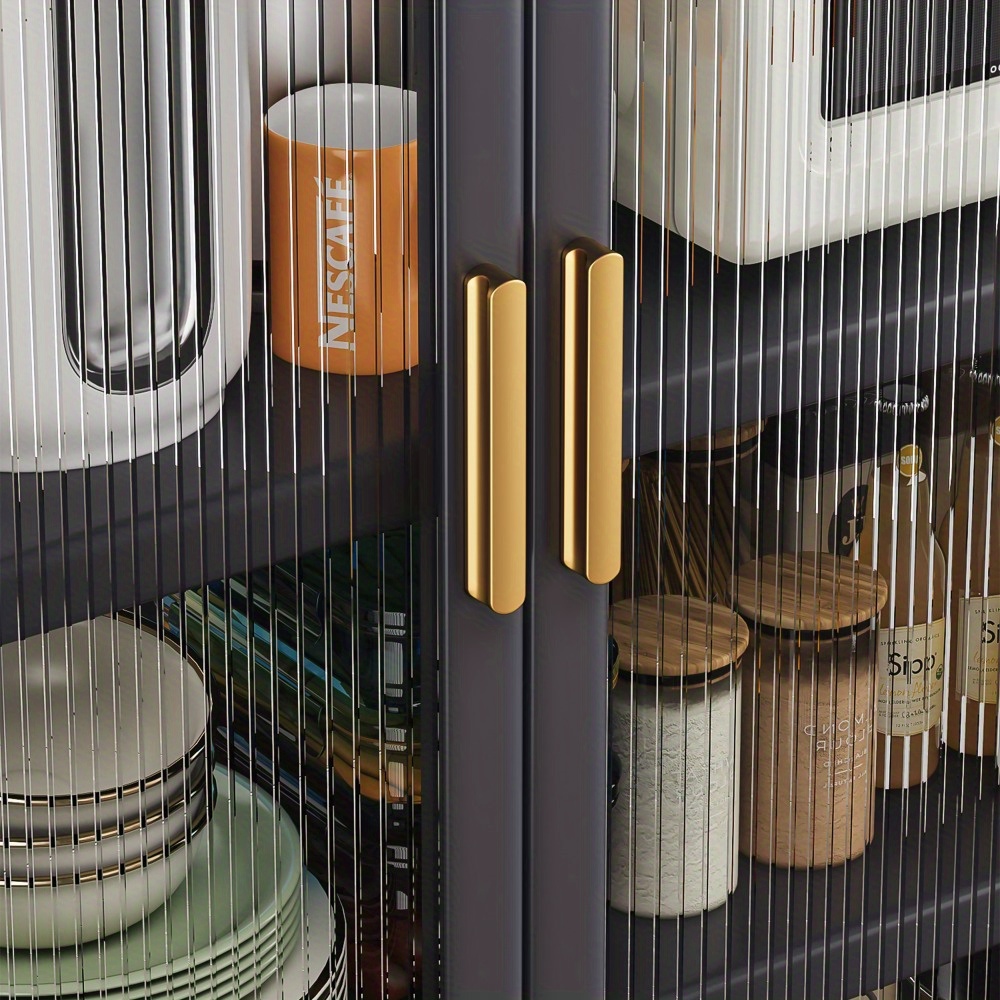 Open door Kitchen Shelving Floor ceiling Temu