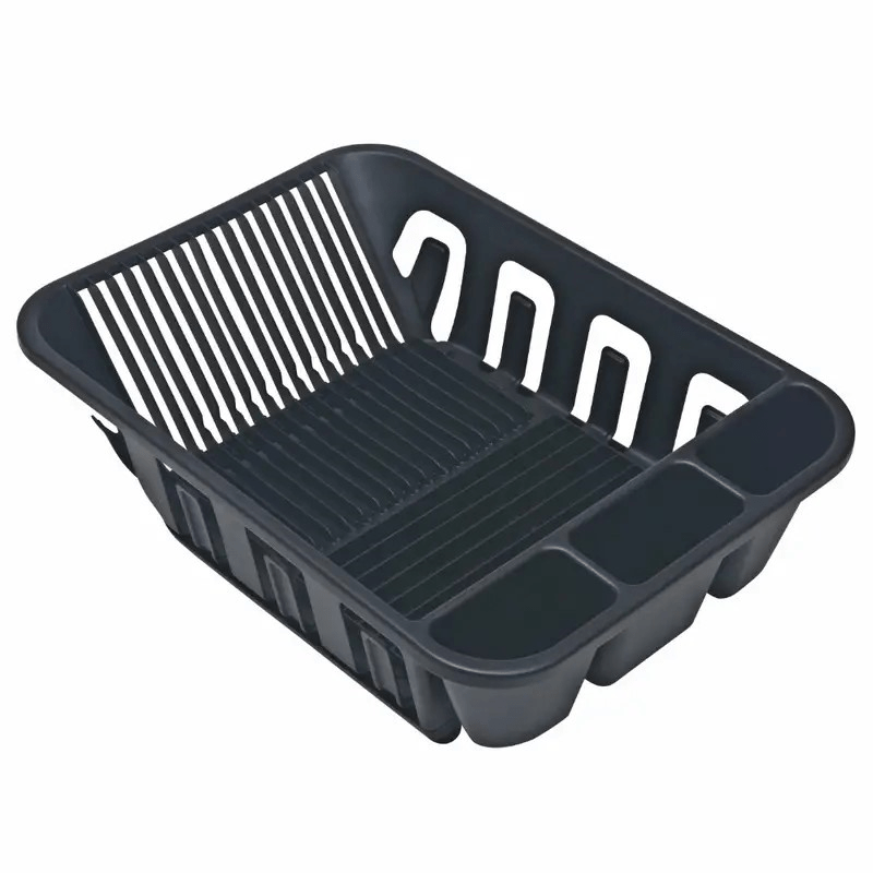 

1pc Plastic Sink Set With Slide Out , Dish Rack With Slide-out , For Home Kitchen Countertop Organization