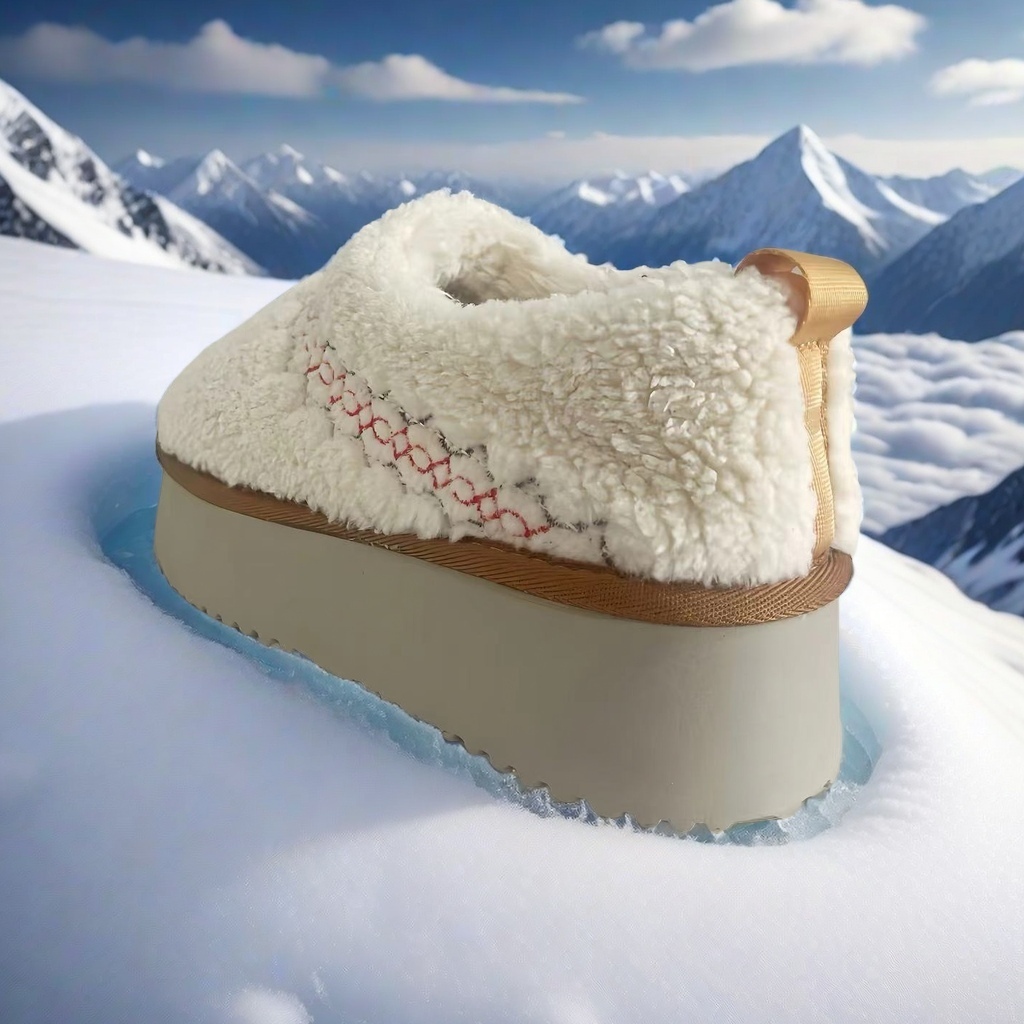 

2024 Spring : Fashionable Warm Anti-slip Outdoor Women's Snow Boots Fashionable Home And Leisure Winter Stylish Walking Shoes