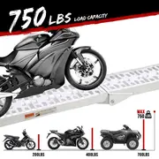 Folding Loading Ramp 750 Lbs Capacity Aluminum Portable Atv - Temu
