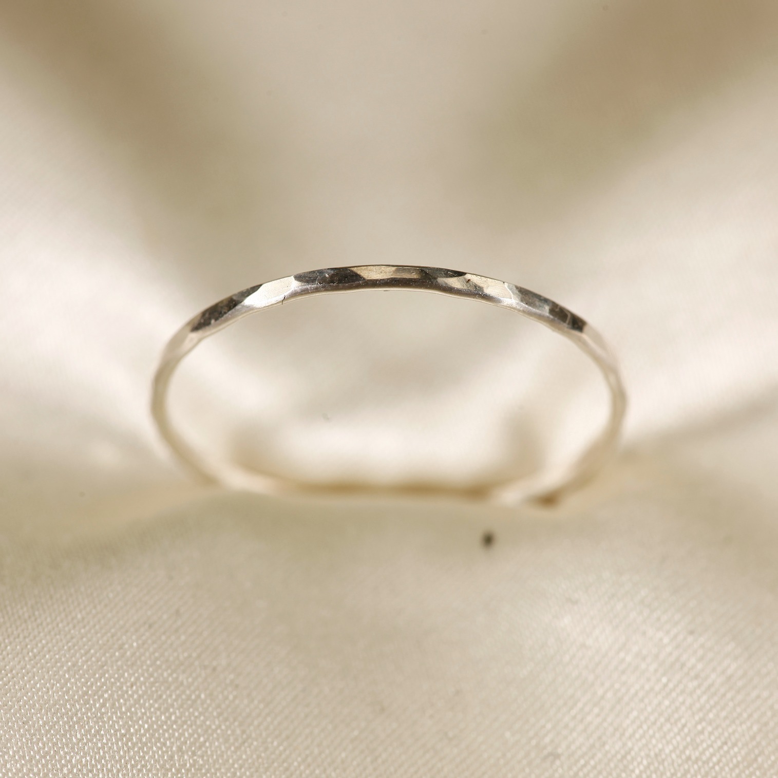 TEMU 1.0 Mm 925 Sterling Silver Ring, Sterling Silver Stackable Ring, In U. Sizes.