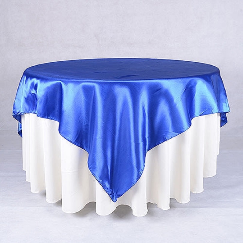 

90 X 90 Inch Satin Table For Wedding, Banquet, Restaurant And Parties