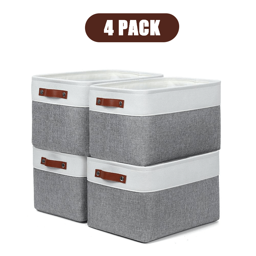 

Storage Baskets For Shelves, 4/6 Storage Containers For Organizing, , , Clothes, , , Dorm, , , Halloween Decor, Warming , &