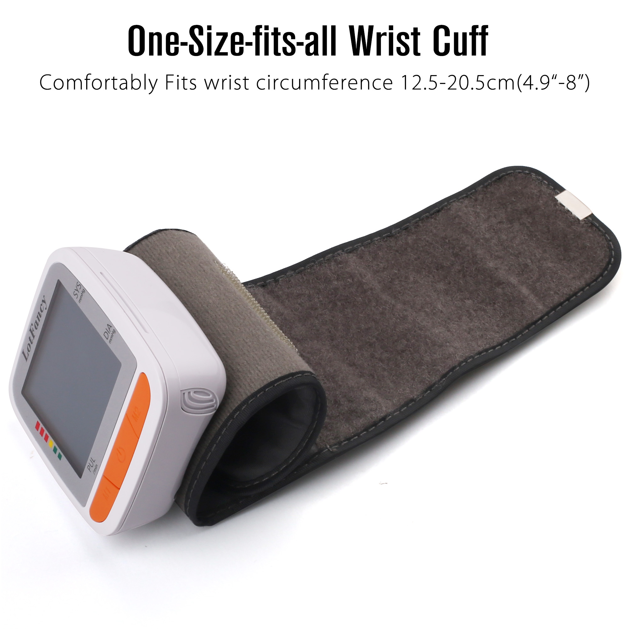 wrist   automatic   pressure machine wrist adjustable cuff 5 3 8 5 2   120 memory home bp gauge for irregular heartbeat detection Product details 4