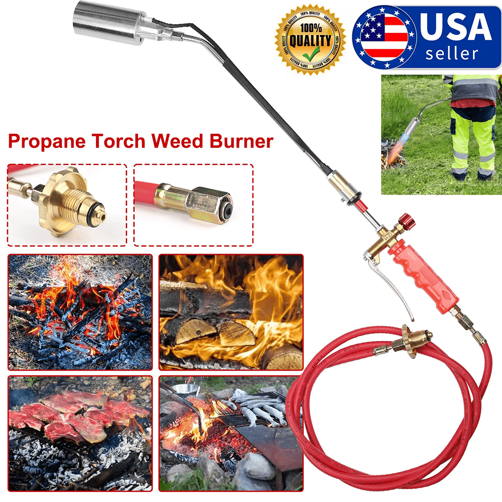 

Portable Propane Burner Ice Melter Push Button " Hose