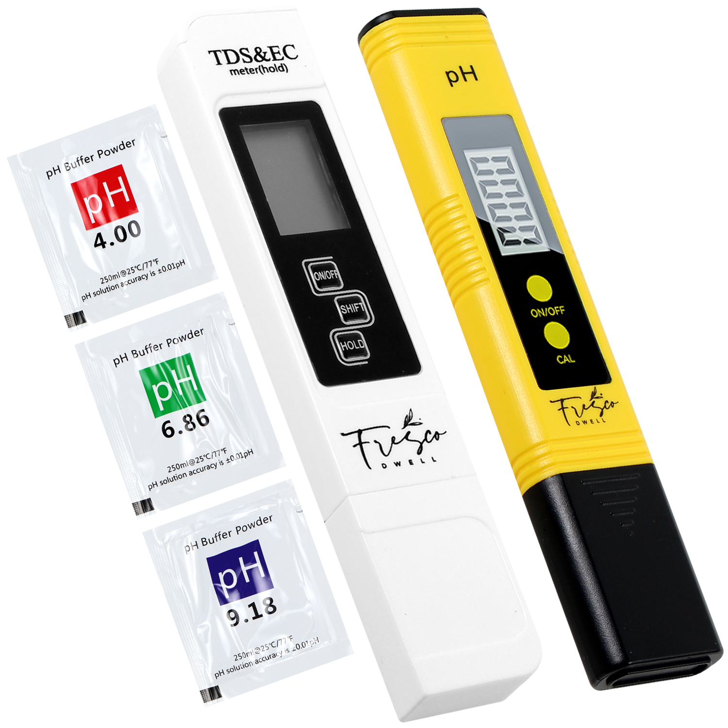 

Ph Meter, Combo, Pool Water Test Kit, Ph Tester Digital, Ppm Meter, 0.01 Resolution Tds Ph Ec Temperature 4 In 1 Set For Drinking Water, Hydroponics, Ro System, Aquarium, Swimming