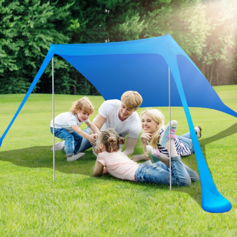 Foldable beach tent best sale