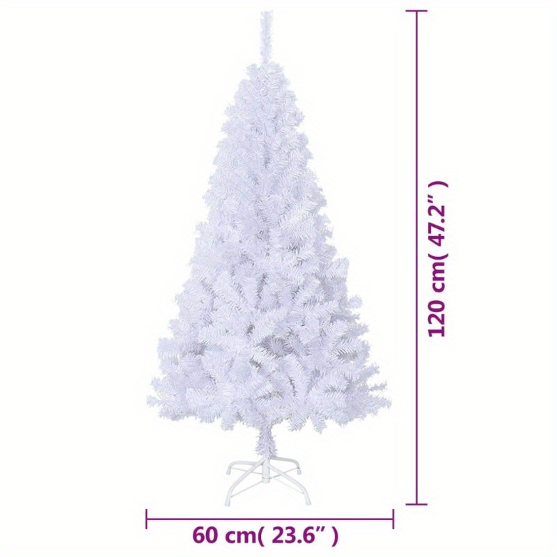 Artificial Christmas Tree Branches White Pvc Temu