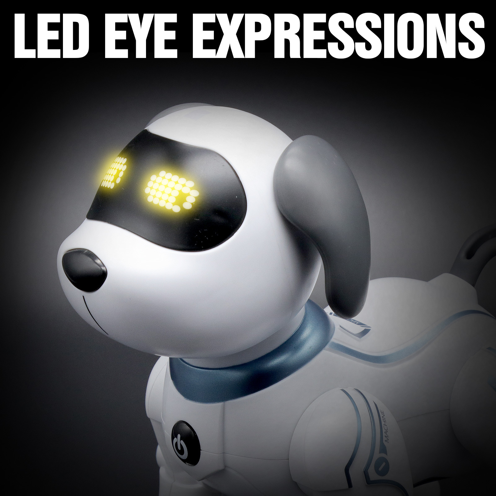 RC Robot Dog for Kids Remote Control Stunt Dog with Interactive Intelligent Robo Smart Dog for Kids can Sing Dance and Programming Great Christmas New Year Gift for Children