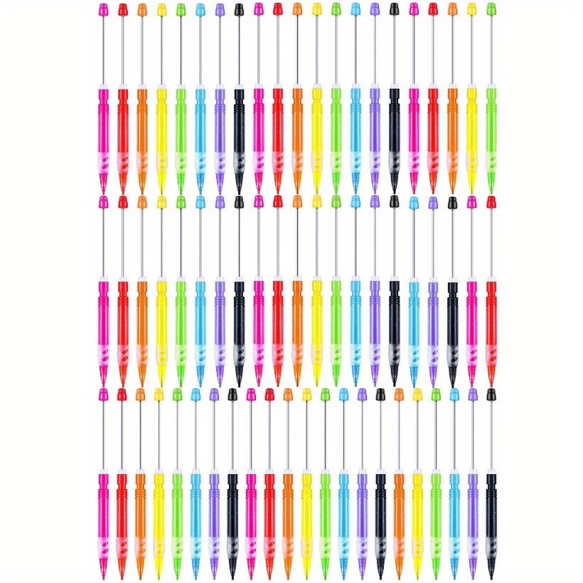 16 Pack Beadable Mechanical Pencils With Comfort Grips - Colorful Drawing & Writing Pens