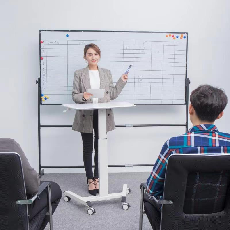 Compact Tech Desk Standing Adjustable Desk Temu