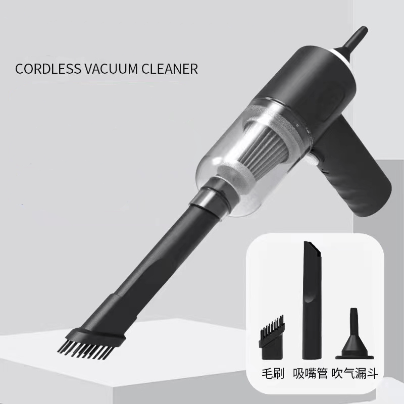 

Portable Cordless Handheld Vacuum Cleaner, Suction Cordless Vacuum Cleaner, Rechargeable Strong Vacuum Suction, Suitable For Car/office/home (long Press To )