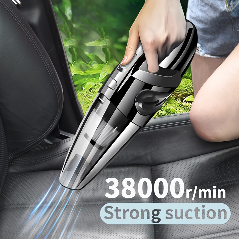 

Powerful Cordless Vacuum Cleaner - Large Capacity, Portable Design, Aluminum Blade Suction Port, Upgraded Motor, Upgraded Large Battery/lithium Battery, Suitable For Home And Car Cleaning