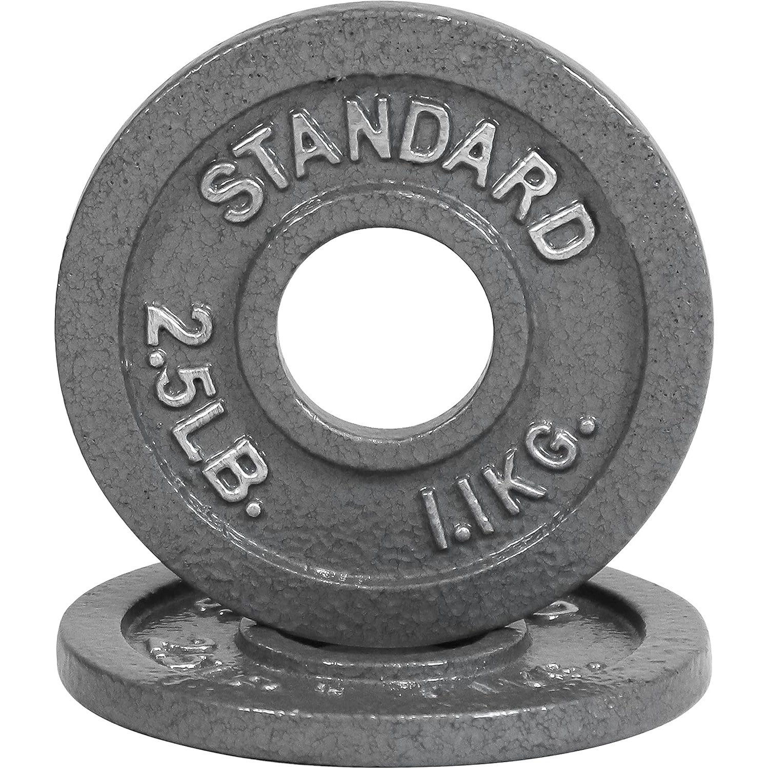 

Traditional/classic 2-inch Hole Solid Cast Iron Barbell Weight Plates - Great For Strength Training, Weightlifting, Bodybuilding & Powerlifting, Multiple