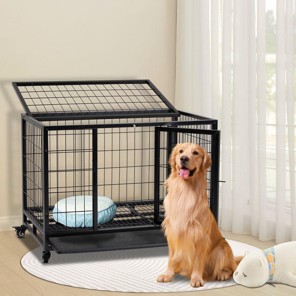 Jumbo dog cage best sale