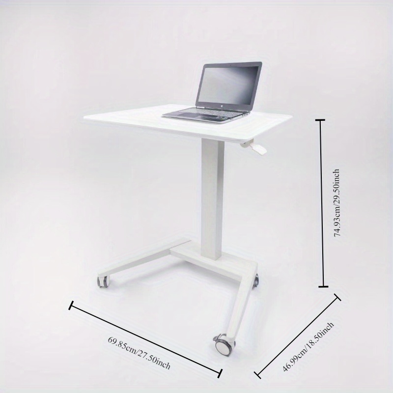 Compact Tech Desk Standing Adjustable Desk Temu