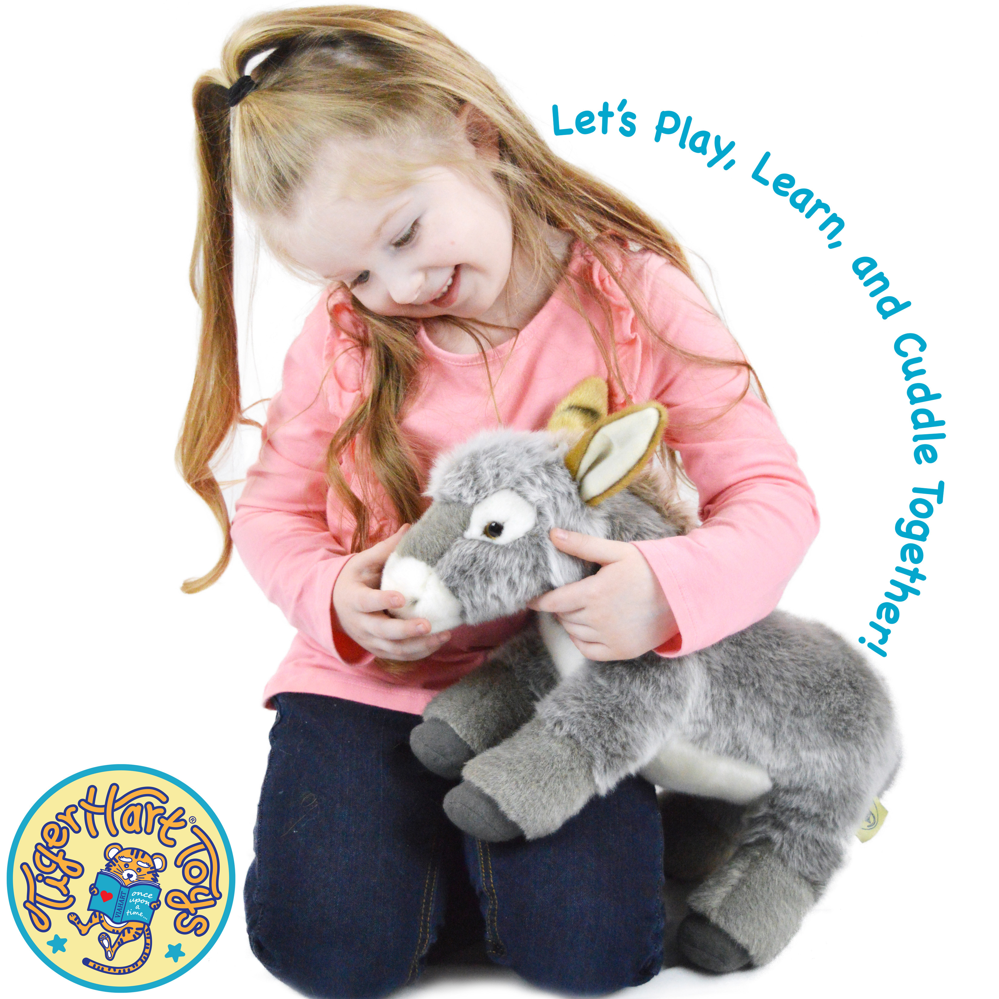 Darlene The Donkey - 15 Inch Stuffed Animal Plush