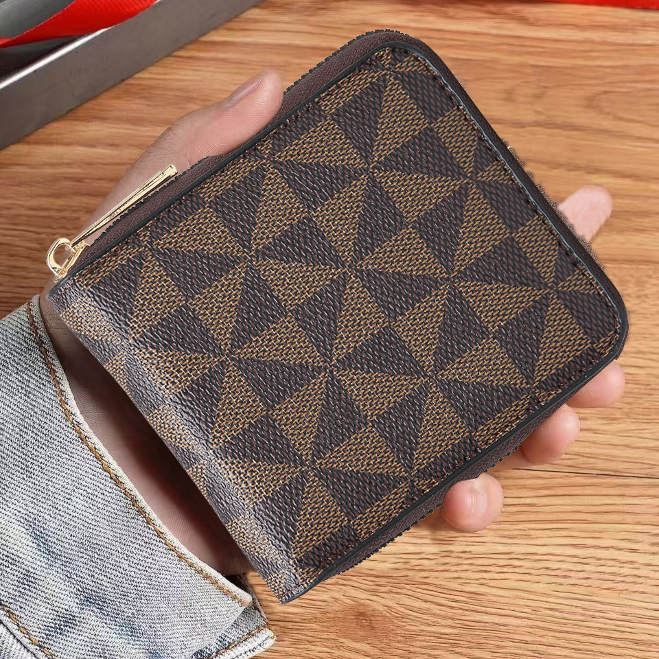 

Card Bag Zipper Wallet Multi-card Bag Mini Wallet High-end Zipper Card Bag Bank Card Cover, Unisex Portable Card Bag, Multi-card Slot, Daily Work Use