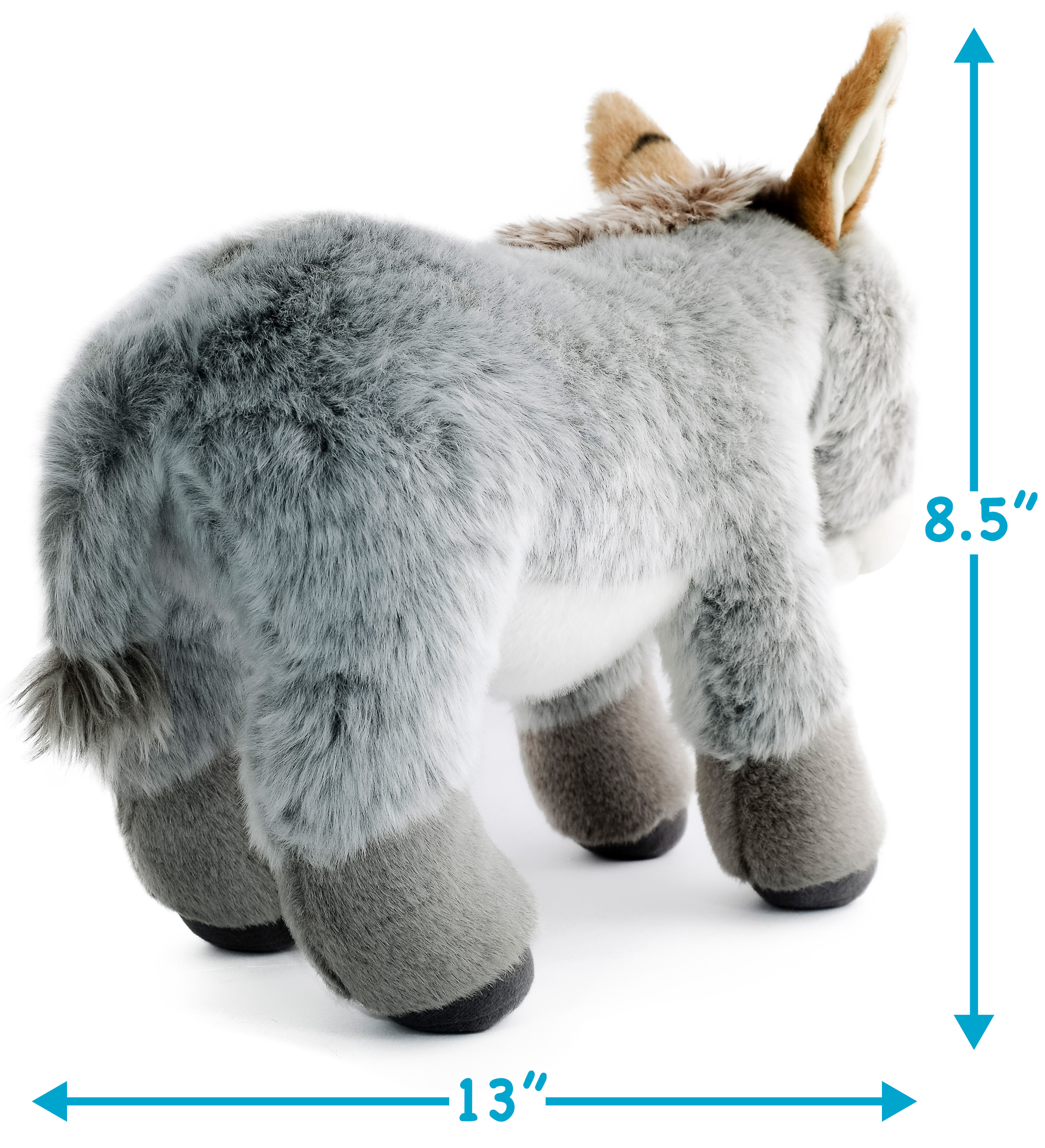 Darlene The Donkey - 15 Inch Stuffed Animal Plush