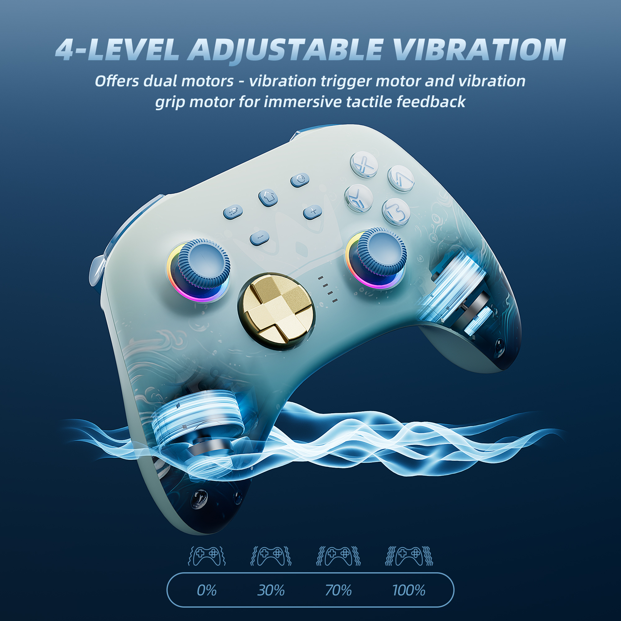 Hall Effect Switch Wireless Controller Drift Wireless Hall Effect Temu