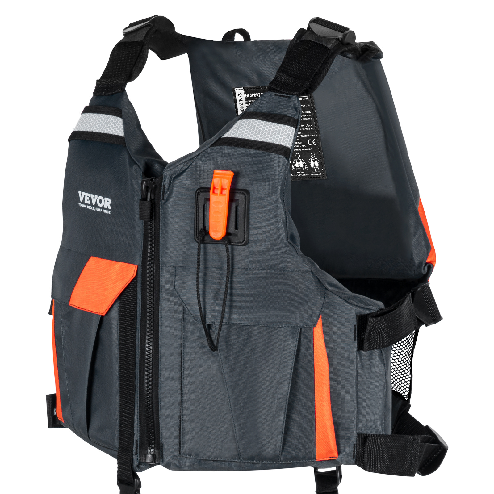 TEMU Vevor Life Vest Pfd 110n Life Jacket For Xl