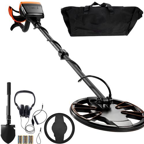 metal detector for adults 10 inch search coil with lcd display 7 adjustable 41 52 aluminum stem dsp chip gold detector 10 detection depth