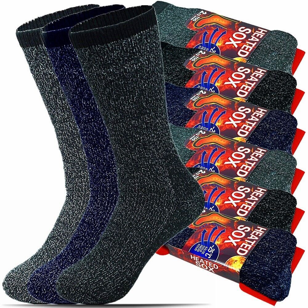 

Men Winter Socks Thermal Insulated Boots Sox For Cold Weather Outdoor Activities