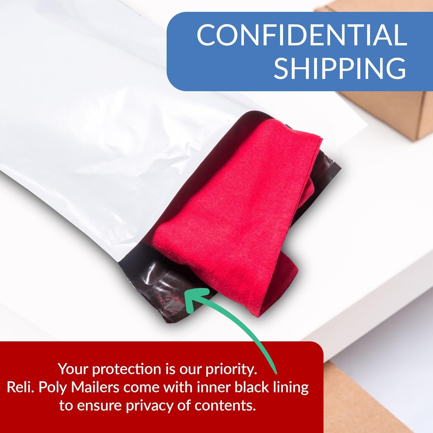 

Poly Mailers | Envelopes | White Packaging Bags For Shipping | Non-padded Polymailers, Self Sealing Shipping Bags For Clothing, Bulk (white)