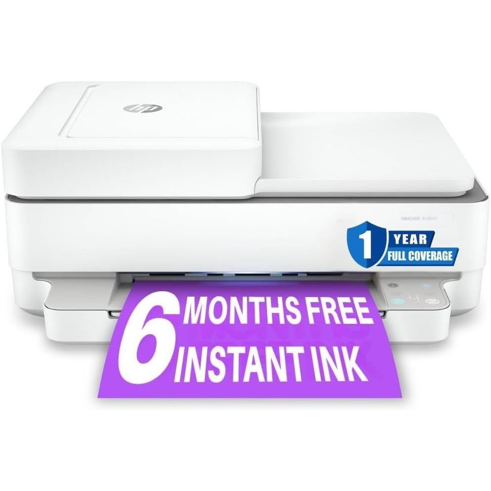 6458e Inkjet All-in-One Printer with Duplex & ADF | Refurbished